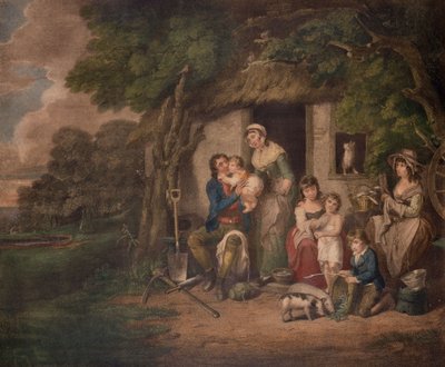 Zaterdagavond, 1795 door William Redmore Bigg